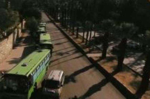 В Алеппо прибули автобуси для завершення евакуації мирних жителів