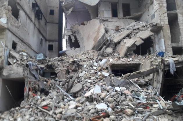 Правозащитники заявили о новых бомбардировках в Алеппо