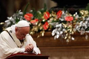Папа Римский в рождественском послании пожелал мира Украине