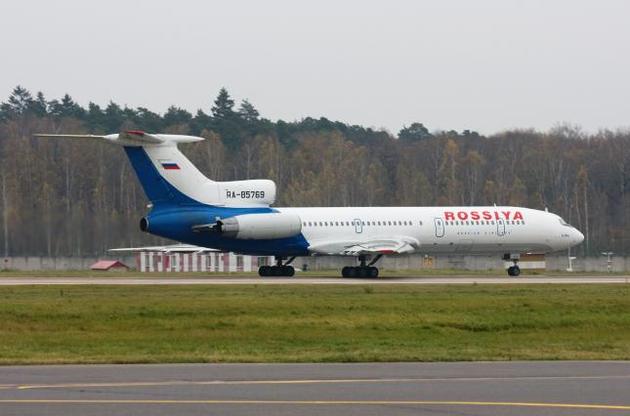 В России приостановили полеты Ту-154 силовых ведомств после авиакатастрофы над Черным морем