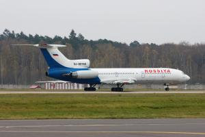 У Росії призупинили польоти Ту-154 силових відомств після авіакатастрофи над Чорним морем