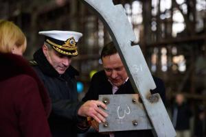 У Києві заклали два катери "Кентавр" для ВМС України