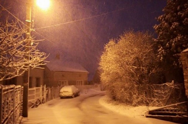 У новорічну ніч можливий легкий сніг