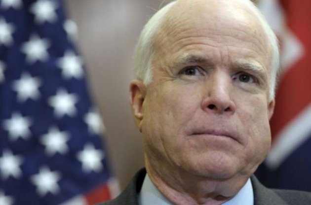 Маккейн заявил, что верит в совместную победу Украины и США