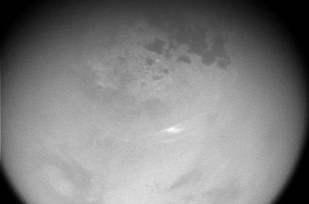 NASA опубликовало снимок облаков на Титане