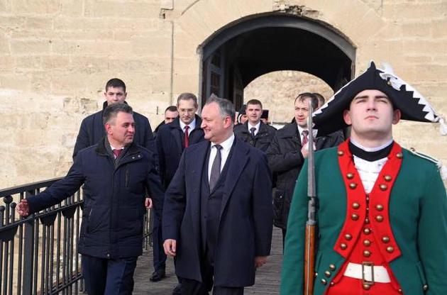Президент Молдовы встретился с лидером сепаратистов Приднестровья