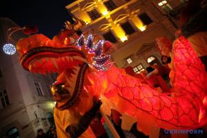 Во Львове пышно отметили китайский Новый год