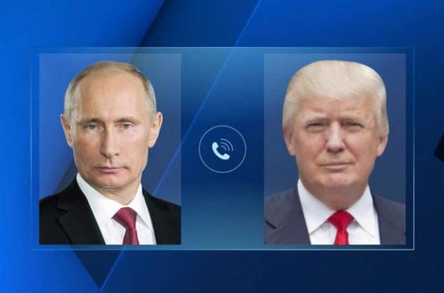 Путін і Трамп обговорили по телефону боротьбу з міжнародним тероризмом – МЗС РФ