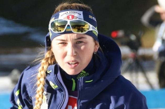 Надежда Белкина завоевала &quot;бронзу&quot; в биатлоне