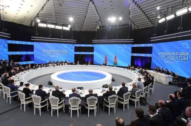 Разговор Лукашенко получился на просто большим, а самым большим