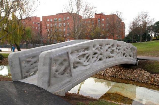 В Іспанії навчилися виробляти мости з 3D-принтера