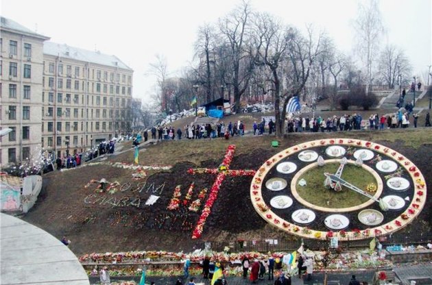 Сьогодні на Інститутській відбудеться пам'ятний захід на честь героїв Майдану