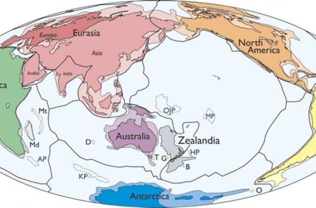Вчені виявили сьомий континент Землі