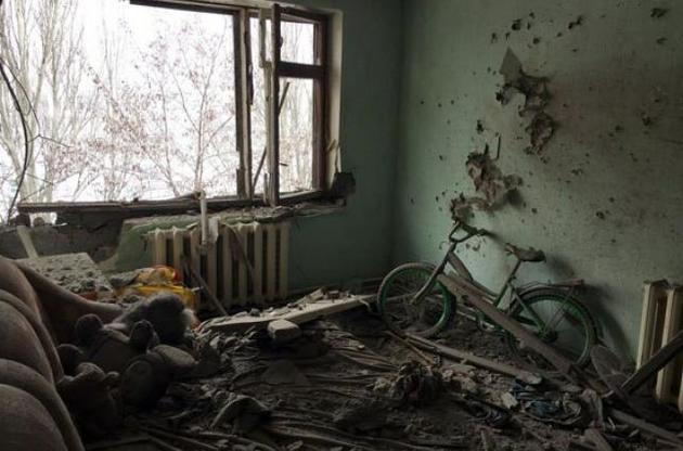 Жебривский распорядился быстро восстановить разрушенное жилье в Авдеевке