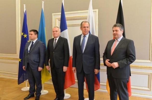 "Нормандская четверка" призвала прекратить торговую блокаду Донбасса
