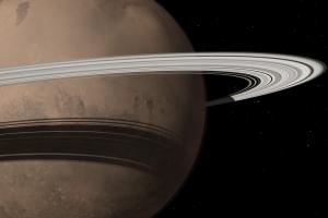 Вчені припустили початок формування кілець навколо Марса