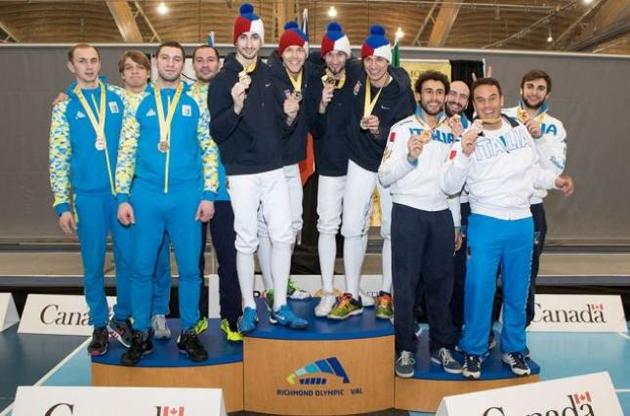 Українські шпажисти потрапили на подіум у другий раз у році