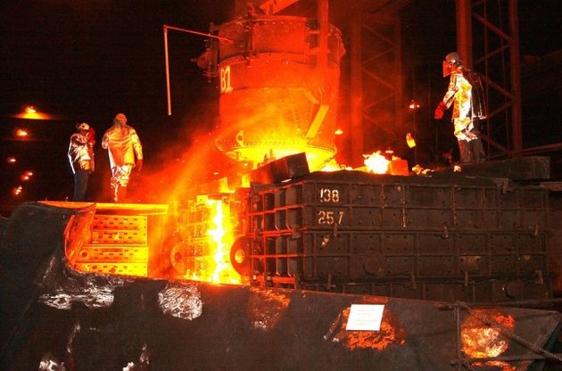 Украинские металлурги увеличили производство стали на 8,5%