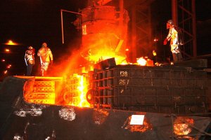 Украинские металлурги увеличили производство стали на 8,5%