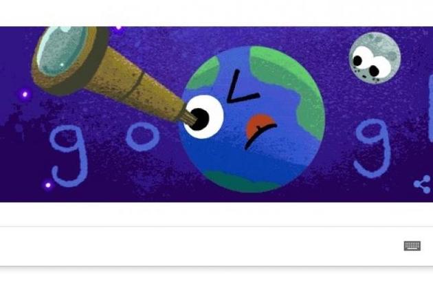 Google представив дудл, присвячений відкриттю NASA