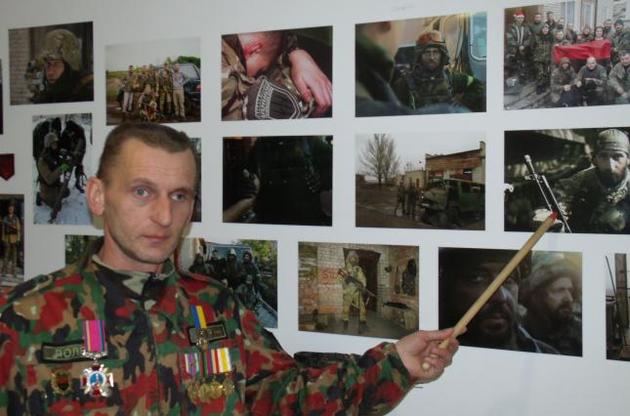 Директор Інтерактивного музею бойових побратимів у Тернополі Ігор Войцехівський. Фото автора