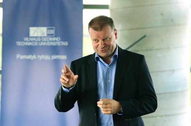 Прем&#039;єр Литви закликав Європу зважати лише на вчинки Росії, а не на слова.