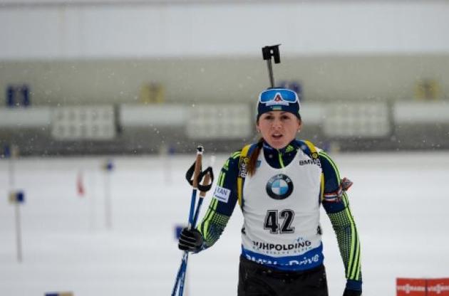 Українка Варвінець стала сьомою в гонці переслідування Кубка світу з біатлону