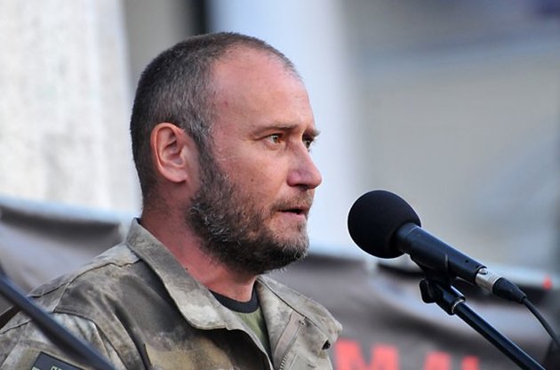 Ярошу не нравятся методы блокады ОРДЛО, однако он помогает участникам блокады