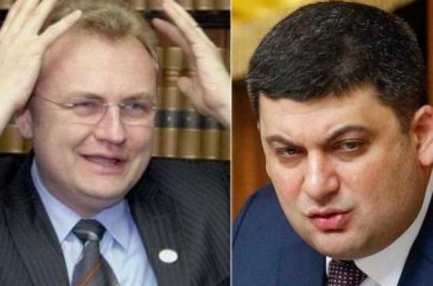 Гройсман раскритиковал Садового