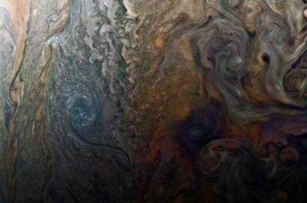 Опубликован снимок Большого темного пятна на Юпитере