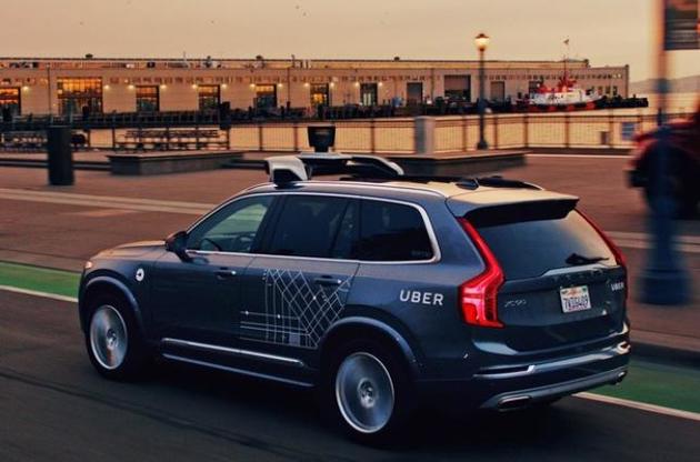 Uber призупинила випробування безпілотних автомобілів