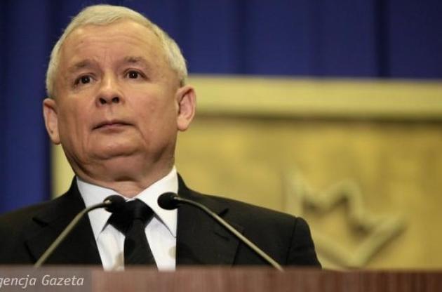 Качиньский обвинил Россию в антипольских акциях