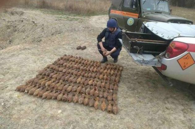 В Киеве нашли мины