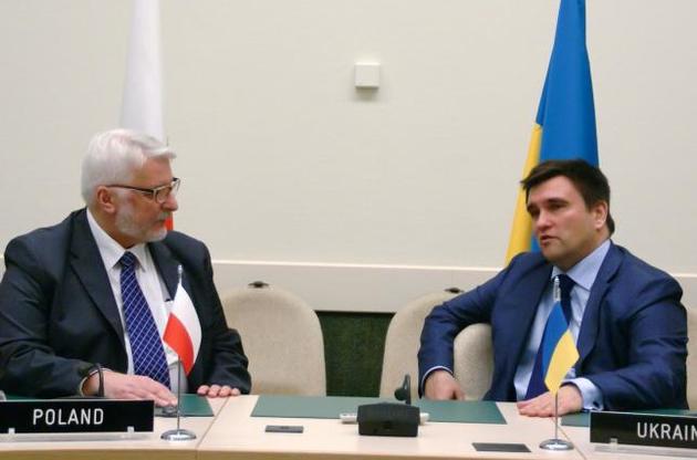 Клімкін зустрівся з Ващиковским в Брюсселі