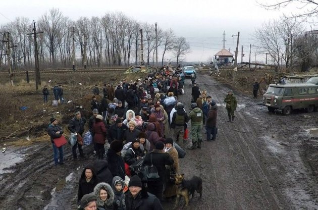 Порошенко исключил принудительную эвакуацию населения из зоны АТО