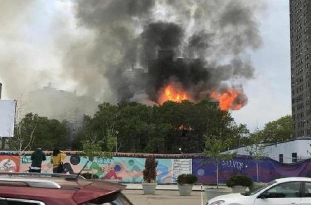 В Нью-Йорке сгорела синагога