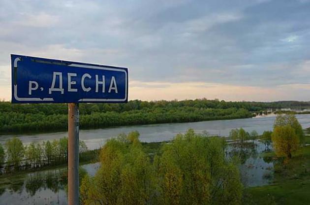 Уровень воды в Десне рекордно упал