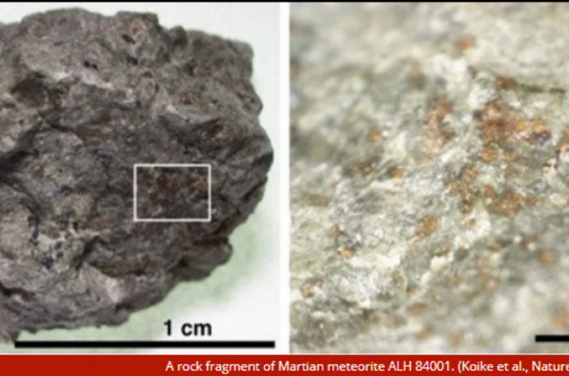 Космічне тіло отримало назву ALH(Allan Hills) 84001