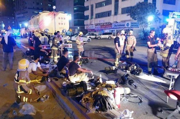Пожар в небоскребе в ОАЭ: увеличилось количество пострадавших