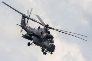 В Крыму разбился российский военный вертолет Ми-35: пилот погиб