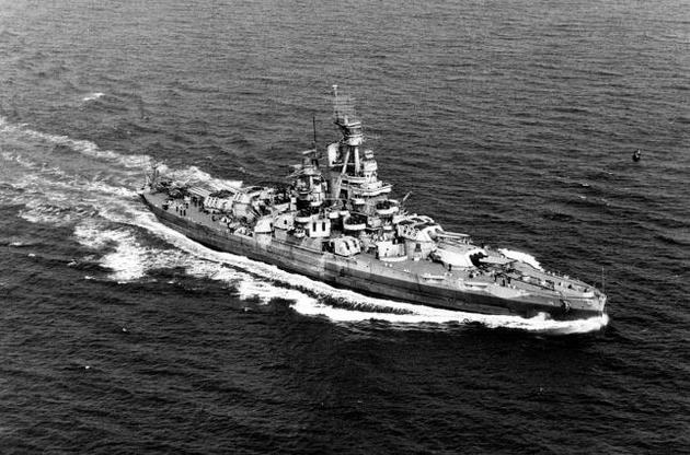 USS Nevada затопили в 1948 году