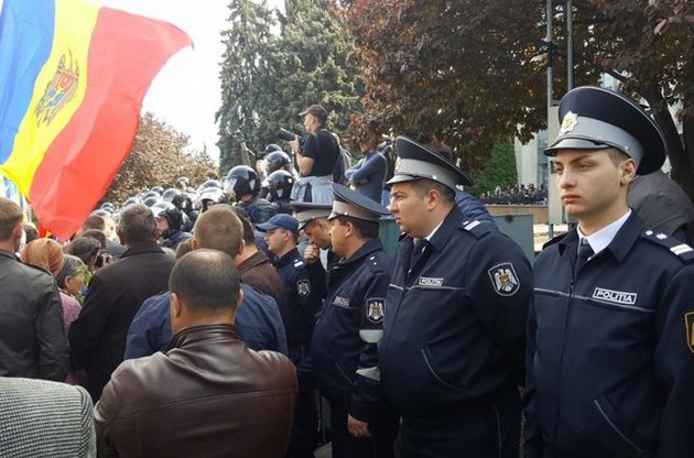 В Молдове в разгар карантина состоялся масштабный антиправительственный протест