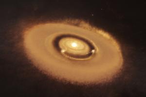 Астрономи отримали найдетальніші знімки формування планет у хмарі навколо зірки