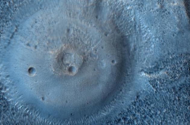 Ученые предположили существование грязевых вулканов на Марсе