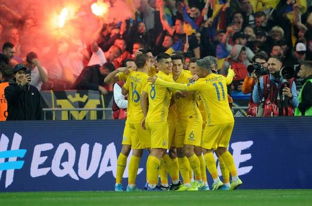Украина попала в топ-30 самых дорогих футбольных сборных мира