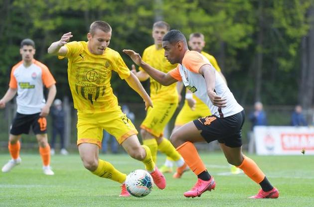 Спаринг пройшов на базі в Святошино без глядачів