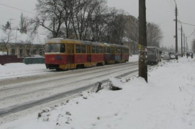 У Києві громадський транспорт працює ще не в повному обсязі
