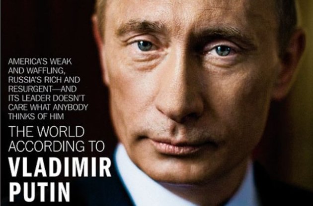 Володимир Путін на обкладинці Time