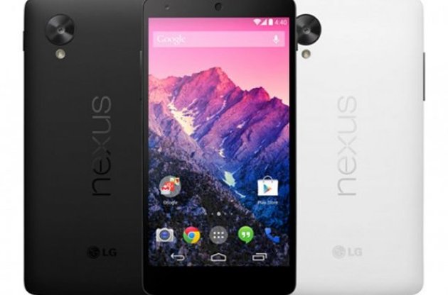 Google презентувала свій флагманський смартфон Nexus 5 на новому Android
