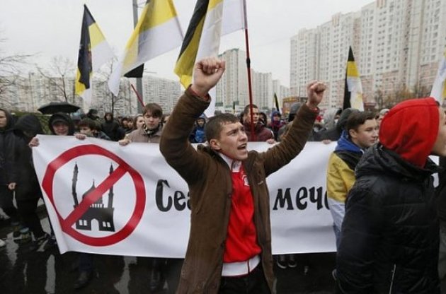 У Москві націоналісти провели багатотисячний "Російський марш", затримано десятки осіб